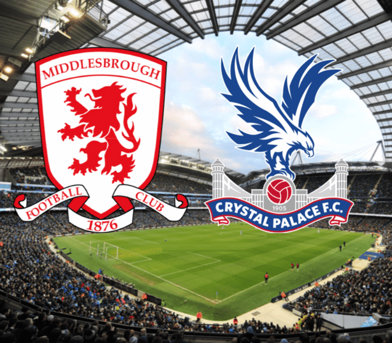 Middlesbrough - Crystal Palace