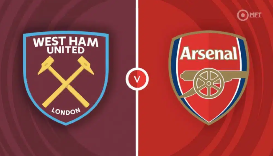 West Ham - Arsenal bet365